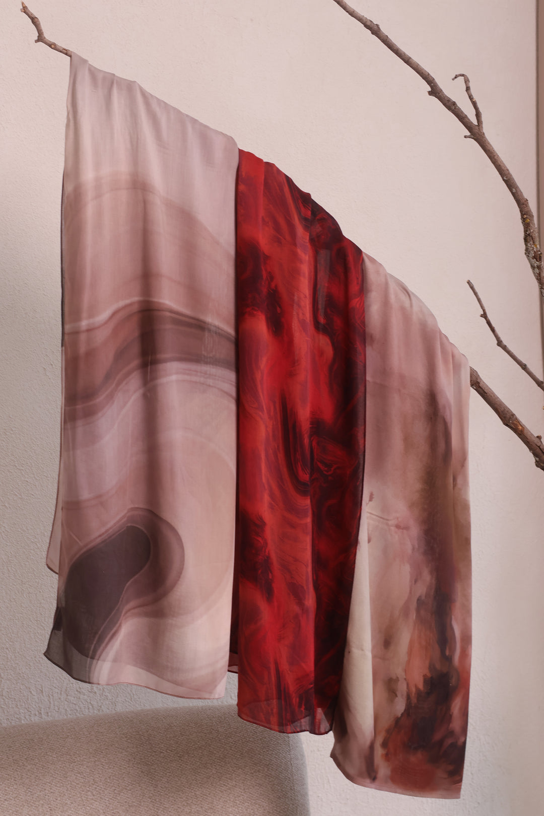 Mocha Swirl - Printed Modal