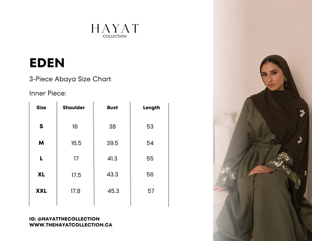 Eden Abaya - Ghayma Grey