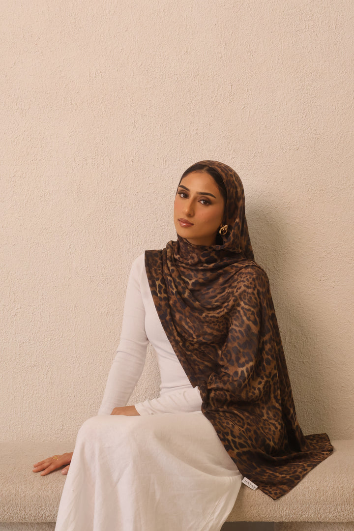 Leopard - Printed Modal