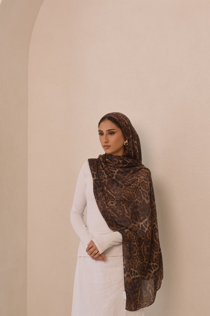 Leopard - Printed Modal