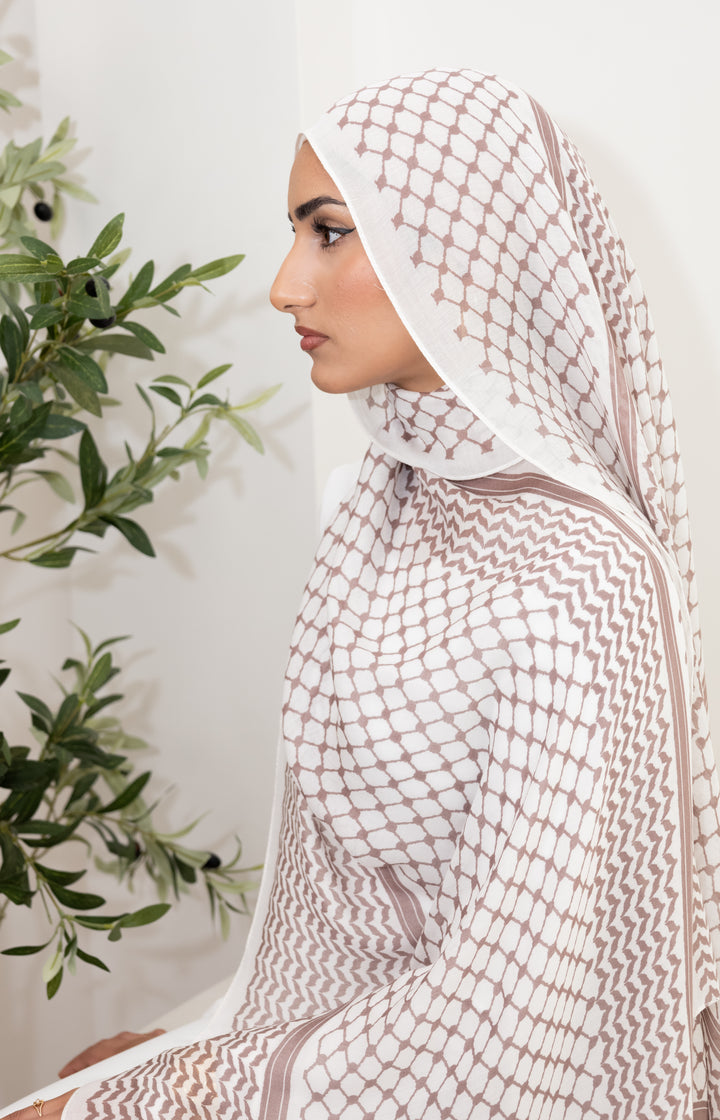 ROSE KEFFIYEH