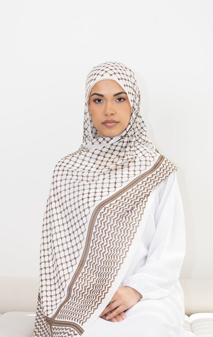 BROWN KEFFIYEH