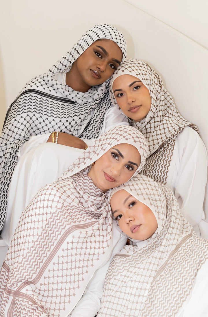 BROWN KEFFIYEH