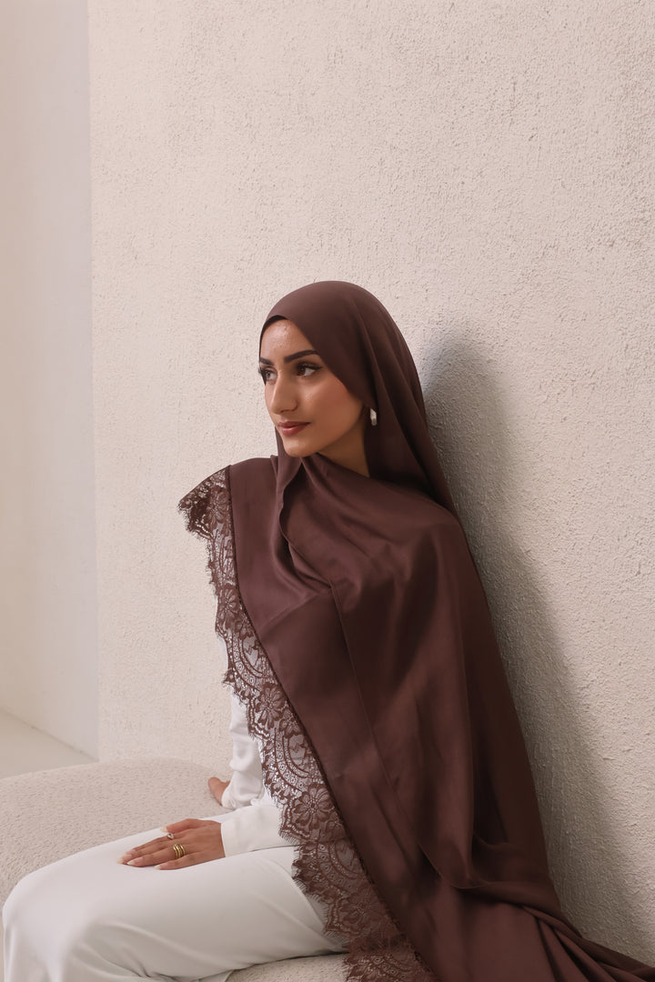 Cocoa- Lace Modal