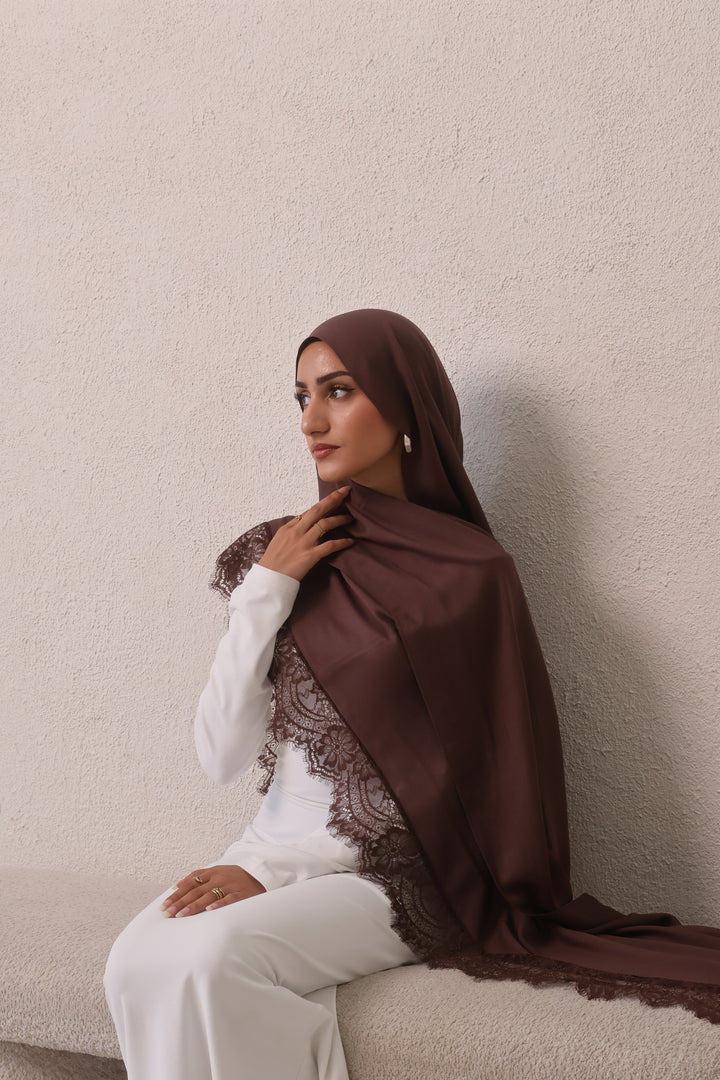 Cocoa- Lace Modal