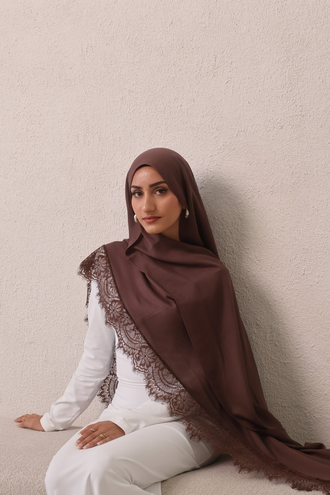 Cocoa- Lace Modal