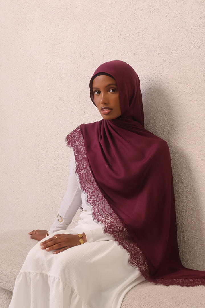 Garnet - Lace Modal