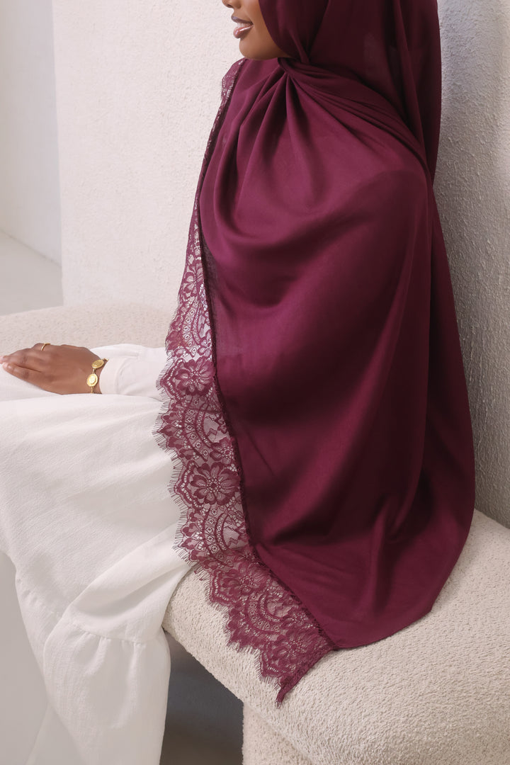 Garnet - Lace Modal